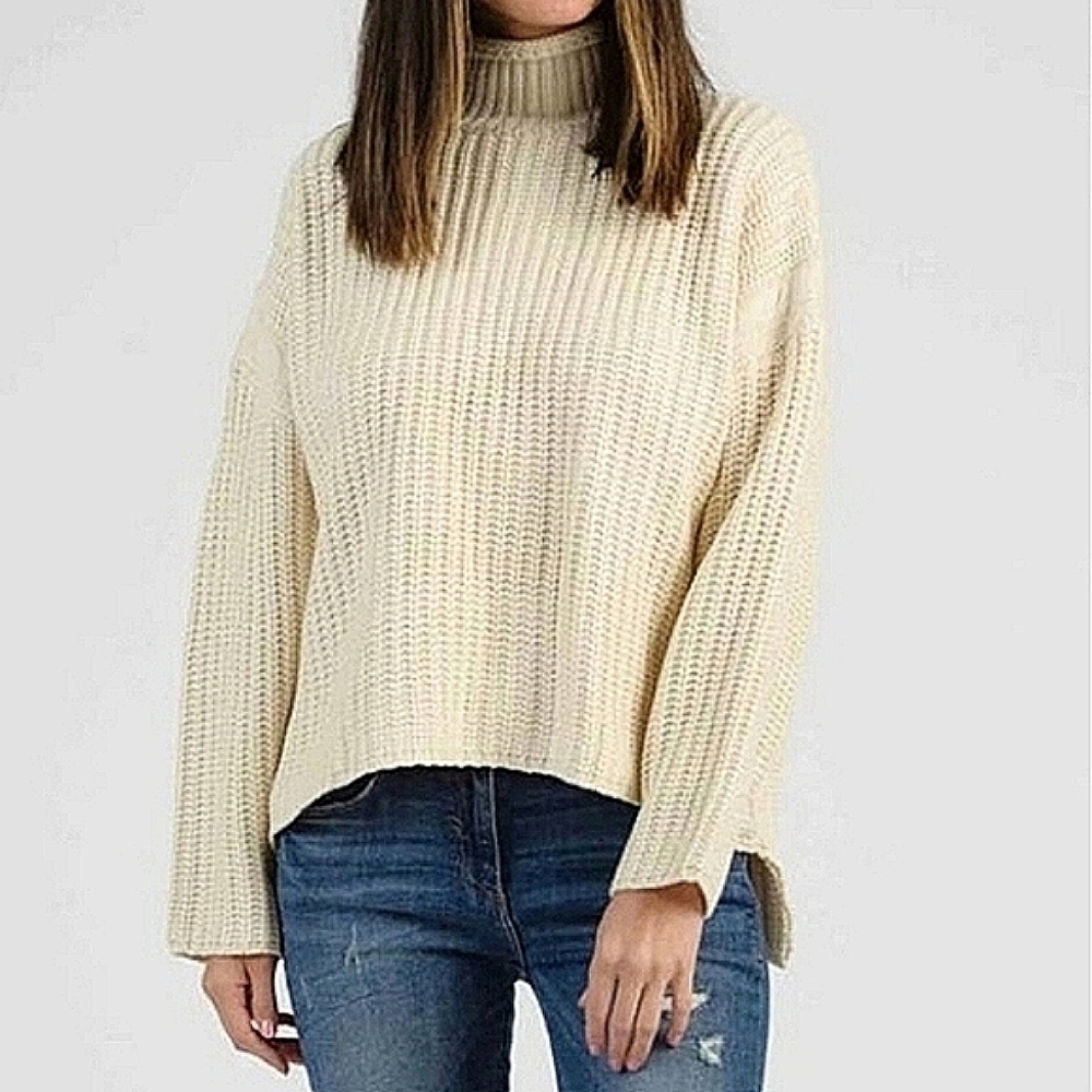 Mock Neck Knit Cheryl Sweater